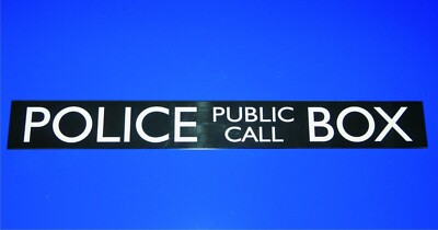 DR WHO POLICE PUBLIC CALL BOX TARDIS Door Sign NEW | eBay