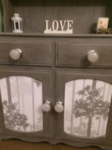 Pair Of Extra Large Cupboard Door Drawer Knobs Handles Round Glass