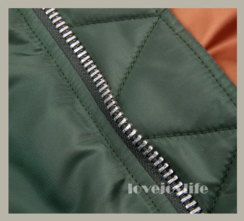 Red Tornado Winter Heavyweight MA1 Wool Jacket Men Pilot Jacket MA-1 Coat Short - Picture 18 of 29