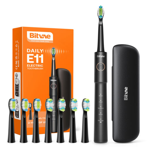  Electric  with Travel  5 Modes +8 Brush Heads IPX7 R1U1 - Picture 1 of 7