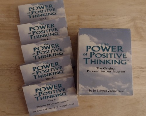 The Power of Positive Thinking by Dr. Norman Vincent Peale - 5 Audio Cassettes - Picture 1 of 1