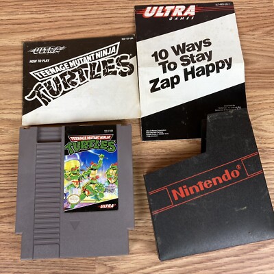 Teenage Mutant Ninja Turtles - Nintendo NES - Authentic Fast Shipping 