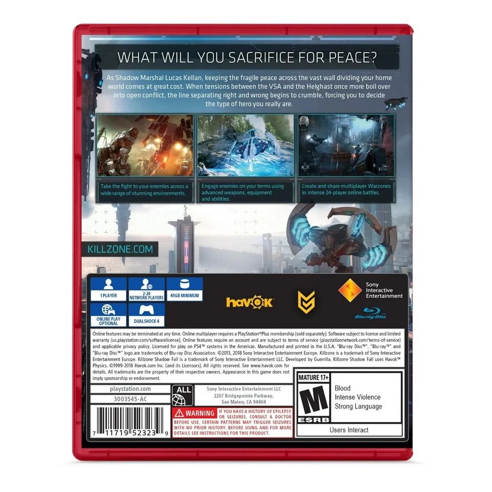 Killzone Shadow Fall PlayStation Hits PS4 PlayStation 4 - Image 3 of 4