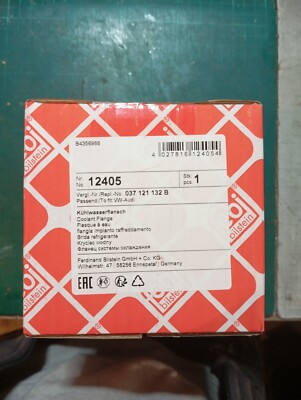 Febi 12405 - Coolant Flange / Pipe  037121132A 037121132B 037121133A 