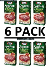 6 PACK - Kraft Spaghetti Classics Tangy Italian 8 oz (Total 48 oz)