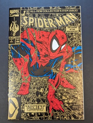 SPIDER-MAN #1 1990 GOLDアメコミトッド・マクファーレン Spider-Man [Gold Edition] #1 (1990) Prices | Spider-Man Series