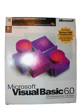 Microsoft Visual Basic 6.0 Professional 6 PRO FULLVER Works n Windows 95 ~ 11 #3