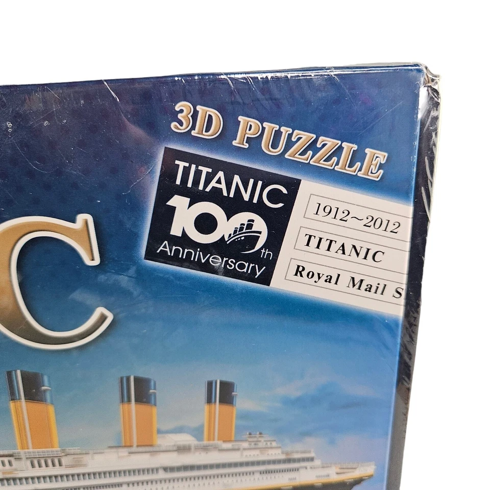 Titanic 3D Puzzle 113 Pieces 100th Anniversary T4011H CubicFun No Gluing New - Image 4 of 4