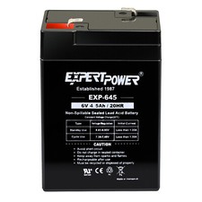 ExpertPower 6 Volt 4.5 Amp Rechargeable Battery EXP645