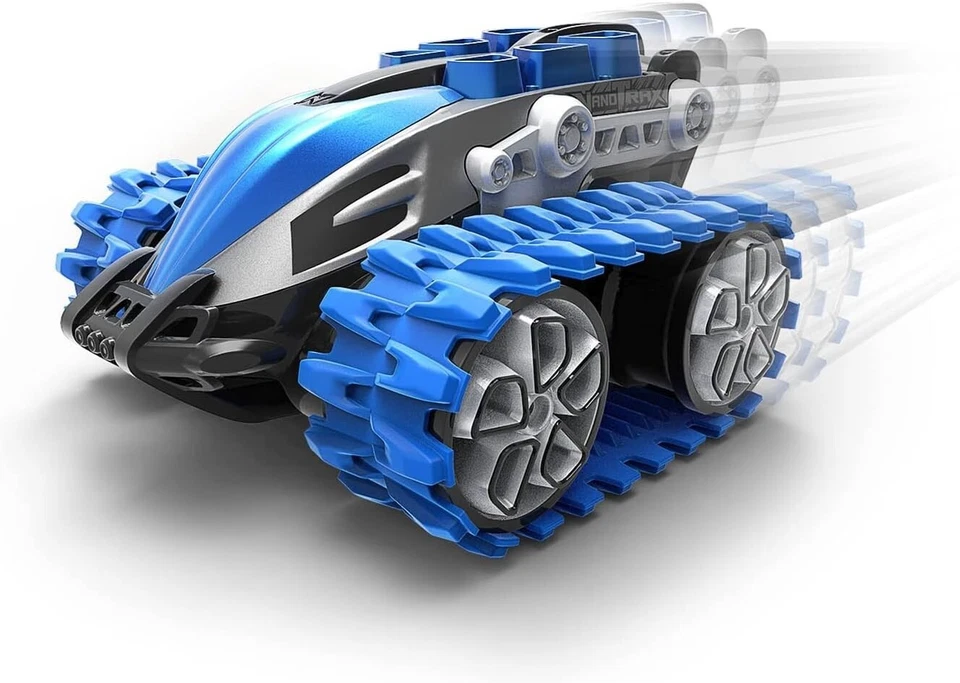 Nikko Blaze Blue 10182 NanoTrax Radio Control 360 degree spins ~NEW torn box~ - Image 3 of 4