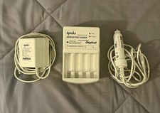 Opteka Rapid Battery Charger for Ni-MH Batteries with Car  Wall Chargers