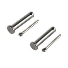 8mm Front Rear Foot Peg Mount Pins Stainless Steel For Suzuki Honda Yamaha BMW