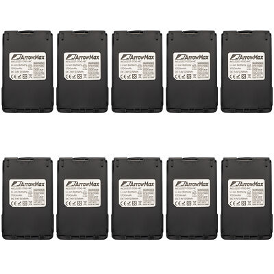 10 pcs BP-227 BP-227Li Battery for ICOM IC-V85 IC-E85 IC-M88 IC-M87 IC-F61V