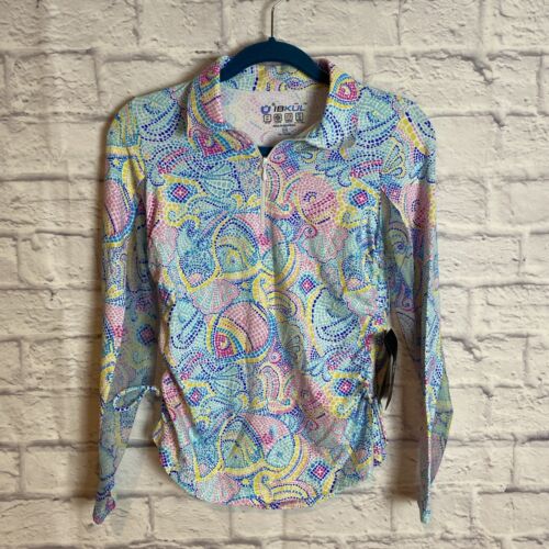 IBKUL NWT Women’s Mariel 1/4 Zip Golf Tennis Athleisure Top Size XS
