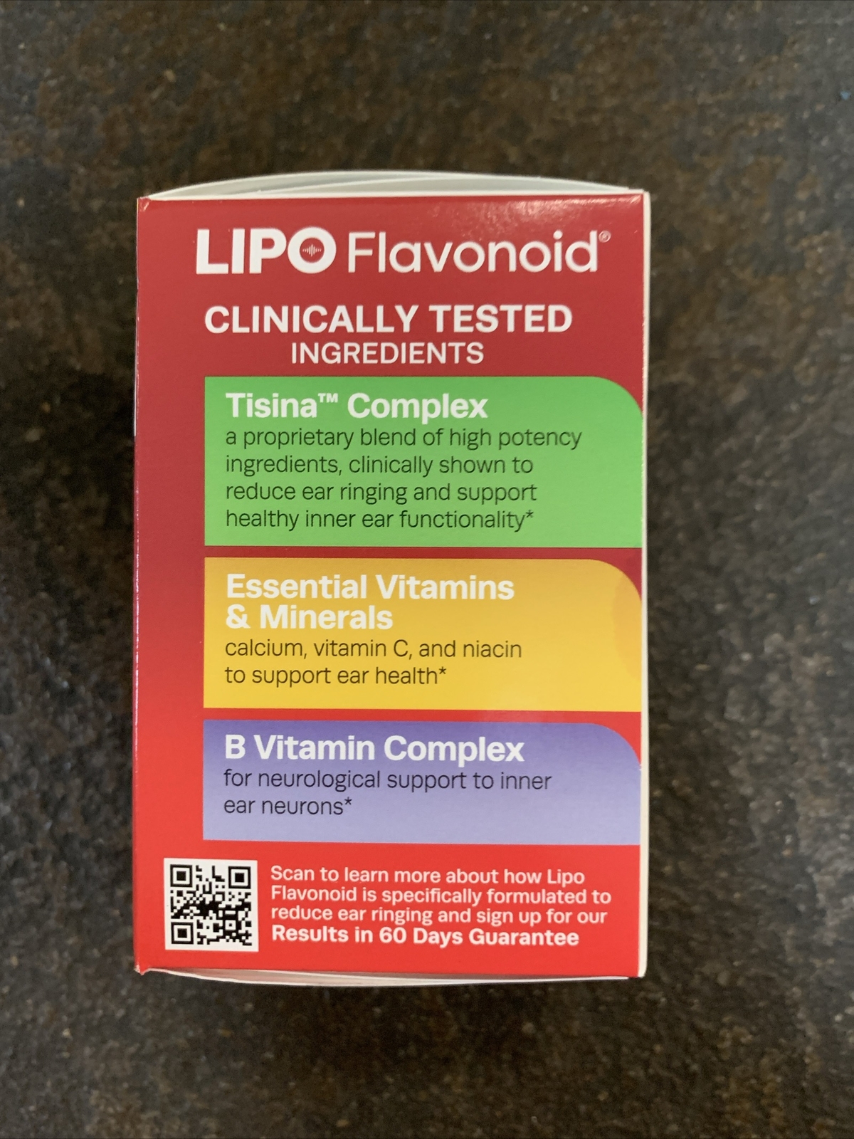 Lipo-Flavonoid Plus Ear Ringing Health Caplets - 90 Count for sale ...