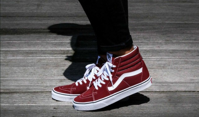 vans light blue checkerboard slip ons