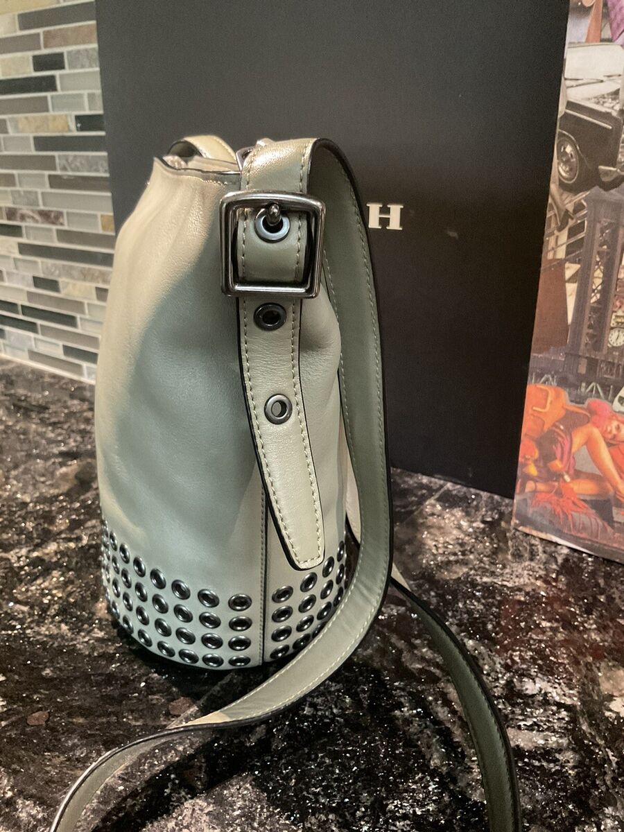 COACH Vintage Bleecker Grommets Mini Duffel Bag Leather COACH Vintage Bleecker Grommets Mini Duffel Bag Leather
