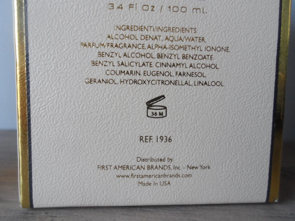 Nude Bill Blass Fórmula Antigua 3.4 OZ/100 ml EDT Spray Nuevo En Caja Foto 3 de 4