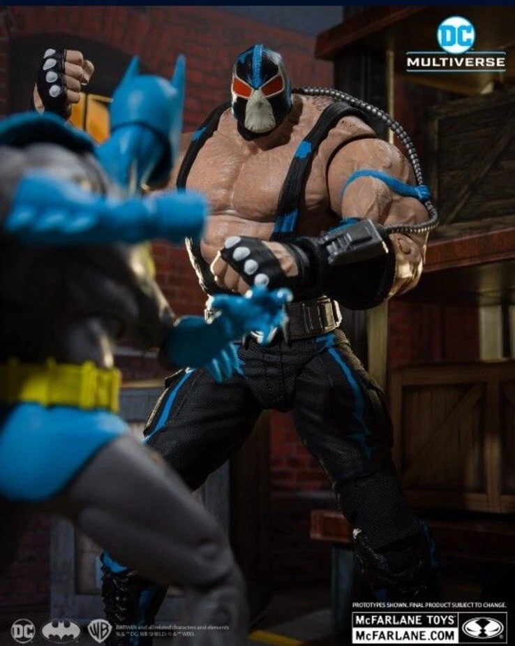 IN HAND DC Multiverse McFarlane Batman vs Bane Knightfall Figure Two Pack New - Image 3 of 3