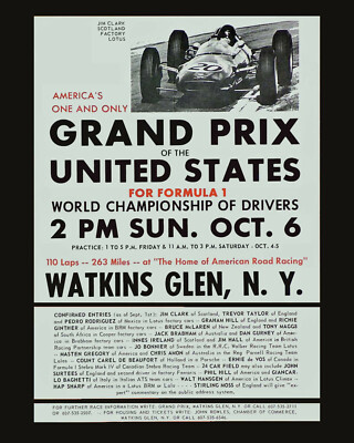 1964年 フランスグランプリ 公式ポスター フランスグランプリ メルセデスベンツ ポスター - メルカリ