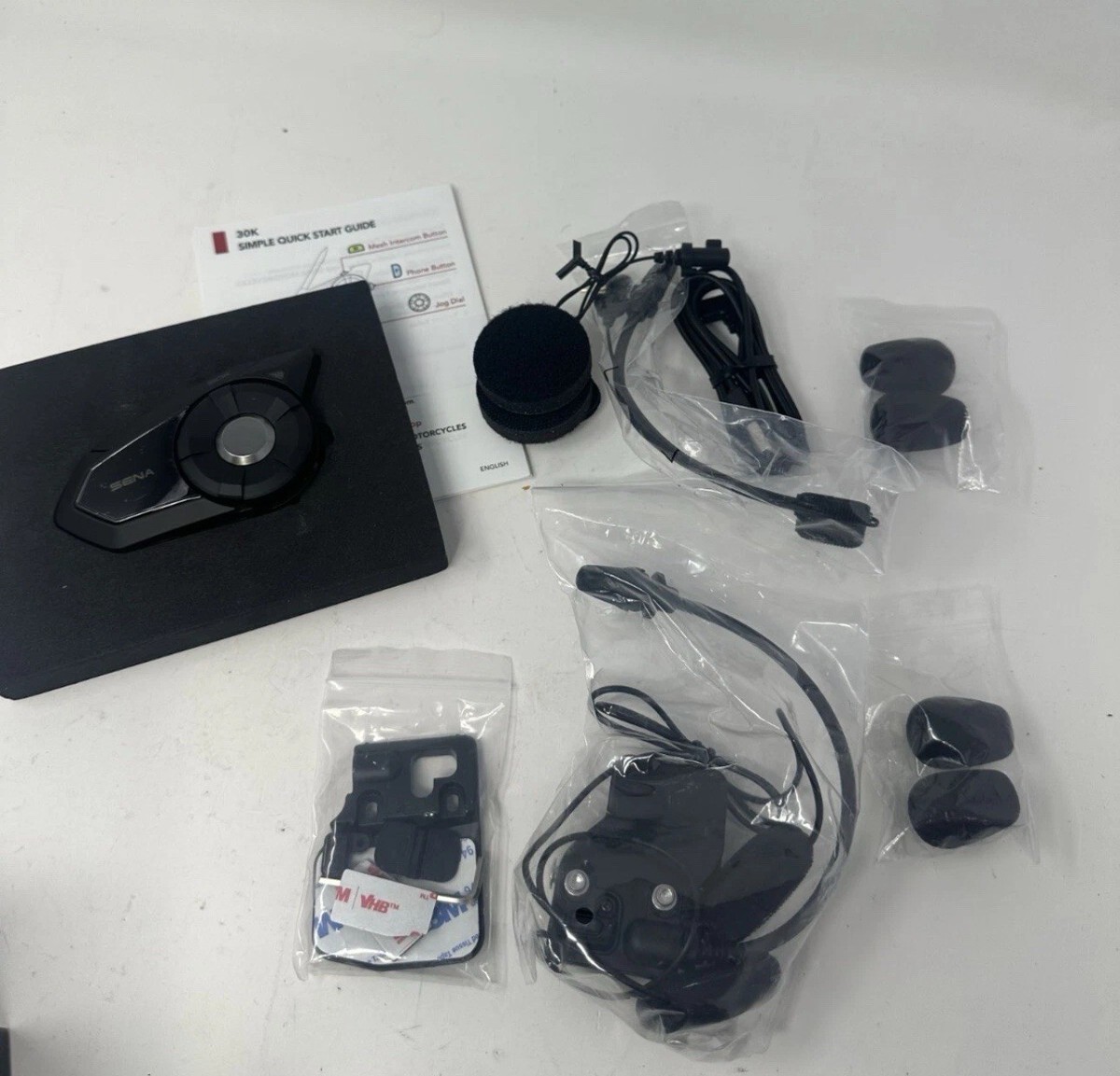 Sena SP113 30K HD Motorcycle Bluetooth Communication System
