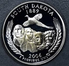 2006-S 50 State Quarters South Dakota Proof — photo from another recent sale