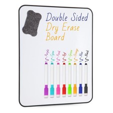 Small White Dry Erase Board Double Sided  Small Dry Erase Board 14x11 Inch,Min...
