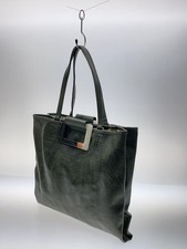 ear PAPILLONNER Tote Bag PVC KHK All-over Pattern