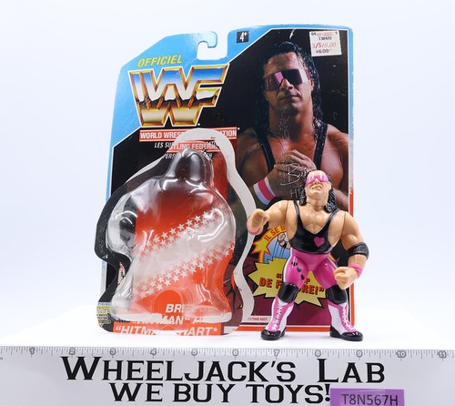 Bret the Hitman Hart 1 - Purple Heart figure sold