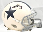 George Pickens Autographed Dallas Cowboys Retro Speed Mini Helmet - JSA W