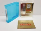 The Legend of Zelda NES Nintendo Gold Cartridge w/ Manual & Hard Case Tested