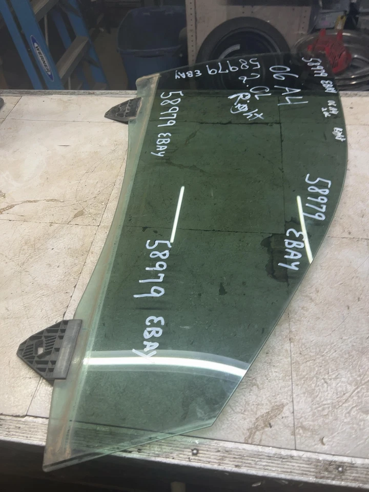 AUDI A4 04-08 AUDI S4 2002-2008 pasajero puerta delantera derecha conjunto ventana vidrio Foto 4 de 4