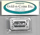 1 Troy Ounce .999 Solid Silver Bar! Silvertowne Prospector Nice New Mint Sealed!