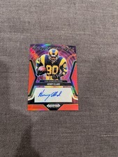 2025 Panini Prizm Black FOTL Henry Ellard Primatrix Auto /99 Rams #PS-HED