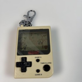 Snoopy Tennis Nintendo Keychain Style Handheld Game Rare