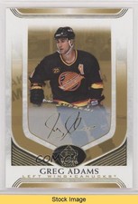 2020-21 Upper Deck SP Signature Edition Legends Gold Greg Adams #7 READ 5d9