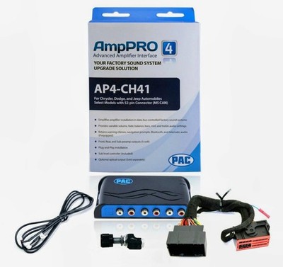 PAC AP4-CH41 R.2 Advanced Amplifier Integration Interface Module Dodge Ram Jeep