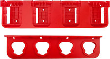 Battery Organizer Mount Holder for Milwaukee, 1 for M18 18V, 1 for M12 12V  Pla