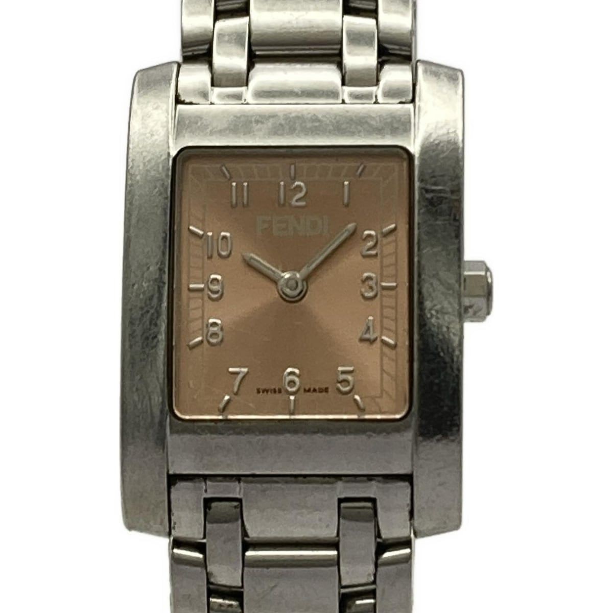 Fendi 7000L Ladies Light Brown Quartz Watch Used Small Size