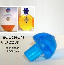 bouchon R.LALIQUE [ René Lalique ] de FLEURETTE BLEUE ou GAVOTTE d' ORSAY