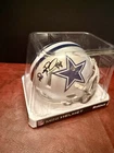 Dez Bryant Signed Mini Helmet Dallas Cowboys WR Beckett Certified