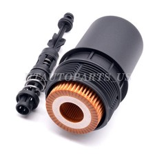 Nueva tapa de carcasa de filtro de aceite y pieza y filtro de aceite para VW Jetta Passat GTI AUDI A4 A6