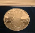 2000 US American Eagle One Troy Pound .999 Silver Round Proof Coin In Case