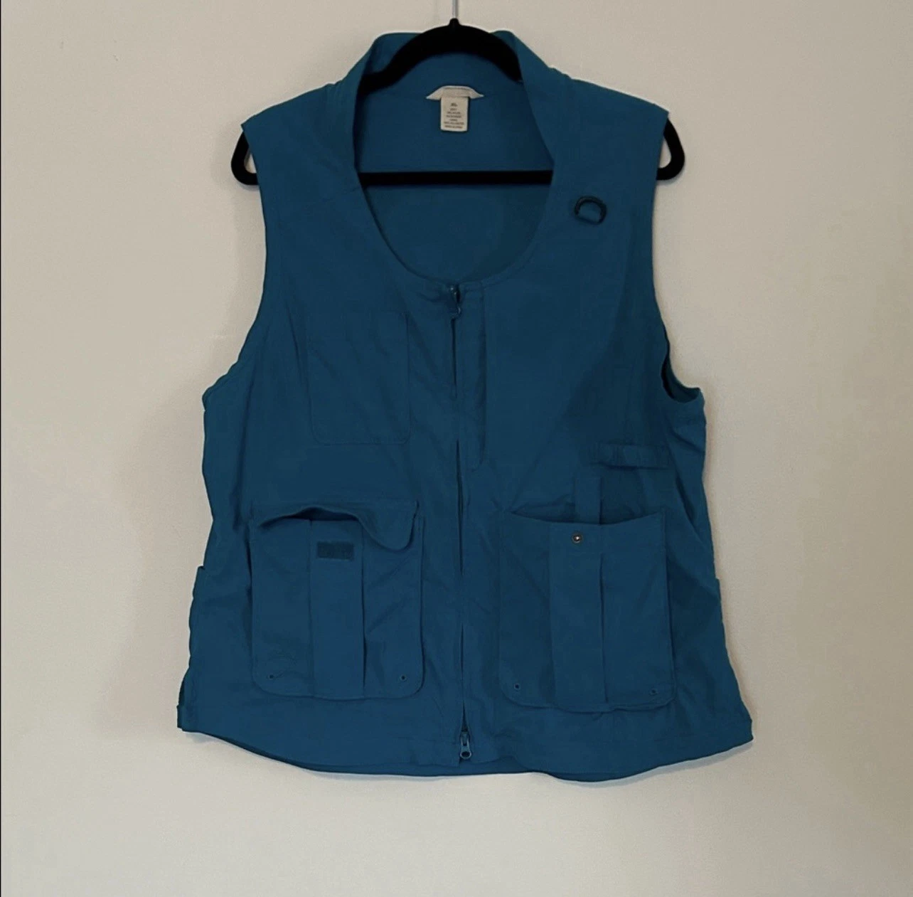 Duluth Teal Outdoor Vest Sportsman Fisherman