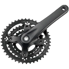 AF29 Crankset - 175mm, 9-Speed, 48/36/26t, 104/Riveted BCD Black AF29-338ASS-175