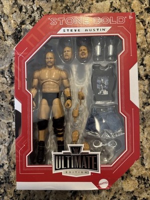 Mattel WWE Ultimate Edition Stone Cold Steve Austin Action Figure w/ Accessories