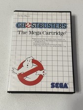 Ghostbusters Sega Master System Game Original Mega Cartridge CIB Tested Rare