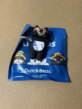 Dutch Bros Lil Bros OG Bestie Series Decorative Mini Figurine Dec 2025 Cat OPEND
