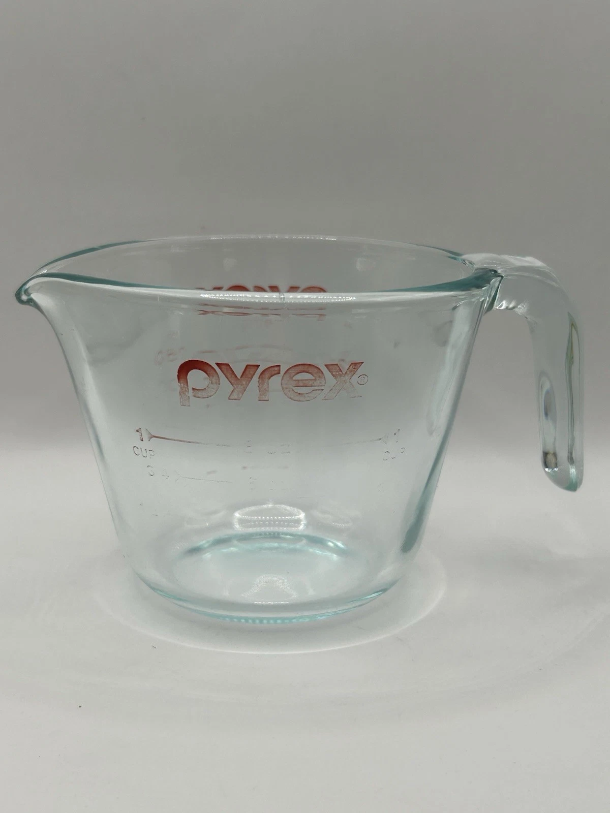 Vintage Lowercase Pyrex Measuring Cup - 1 Cup- 1980