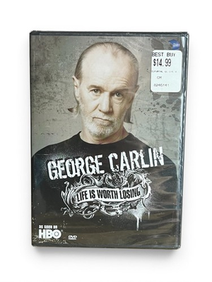 #ad George Carlin: Life Is Worth Losing DVD 2005 HBO Stand Up Comedy Special $13.25